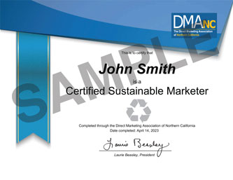 Certified Sustainable Marketer (CSM) Requirements